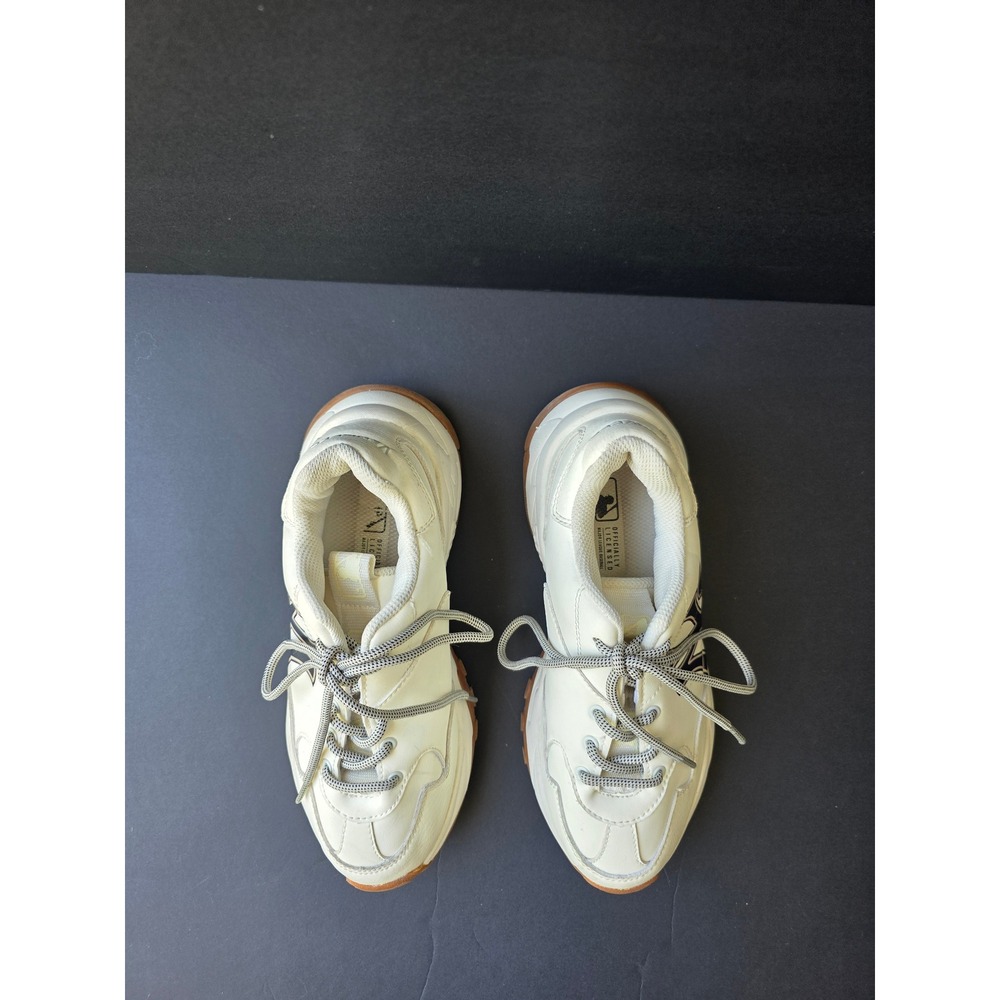 MLB Korea Big Ball Chunky Platform Sneakers New York Yankees Game Day Womens 7 - Picture 6 of 8